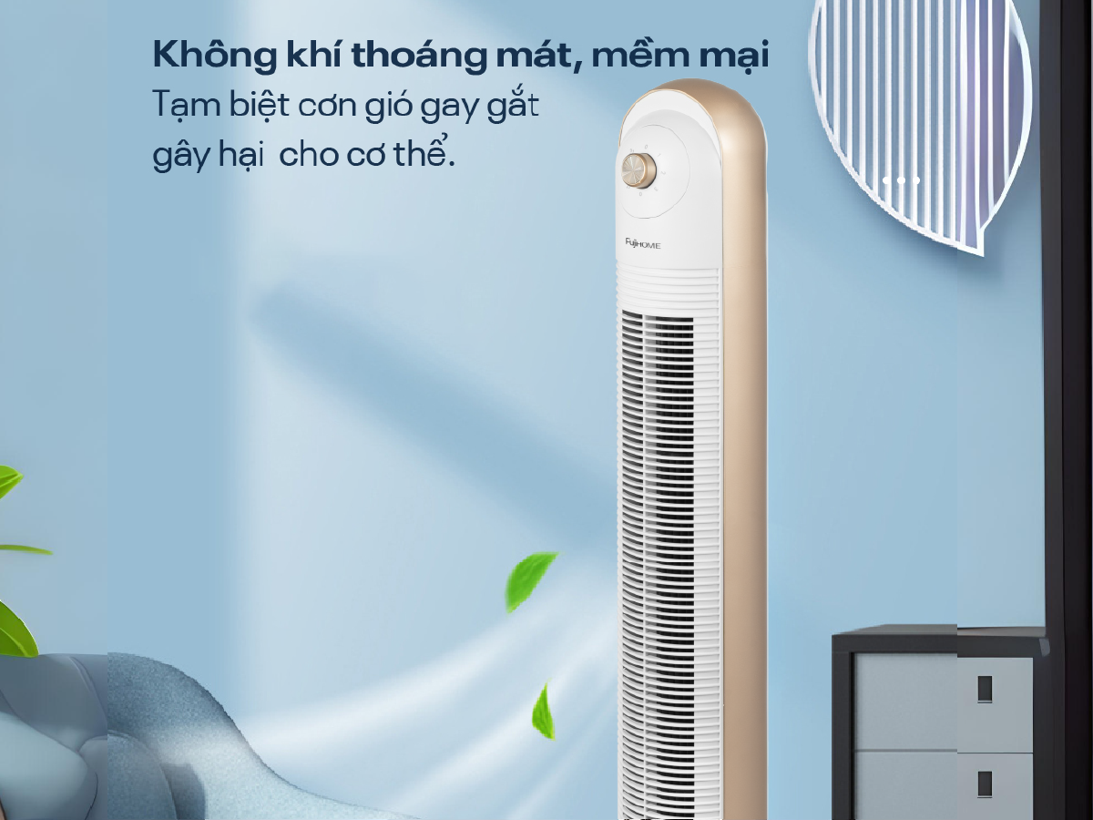 Quạt tháp cao cấp Fujihome TF-12HE