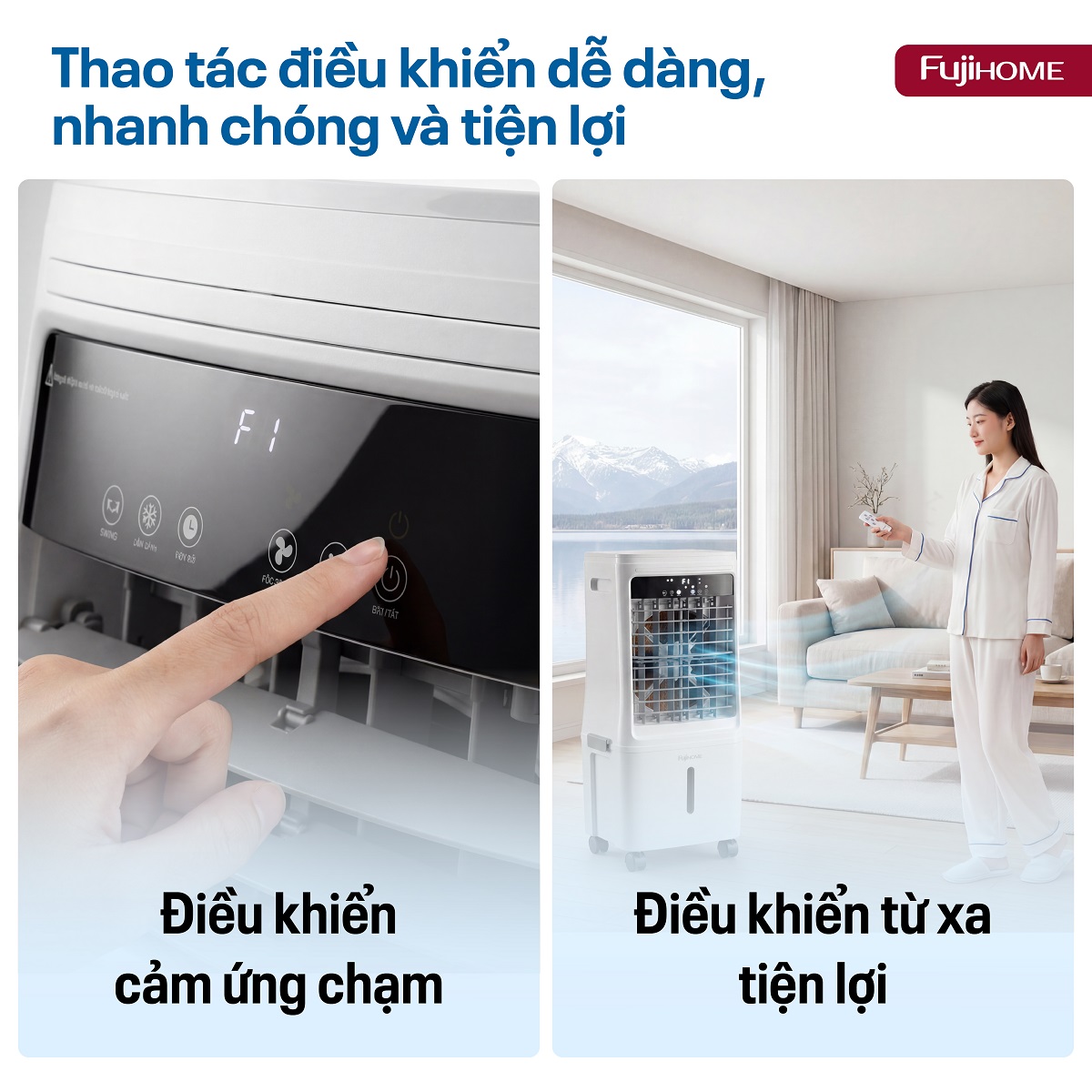 Máy làm mát không khí hơi nước Fujihome AC-25