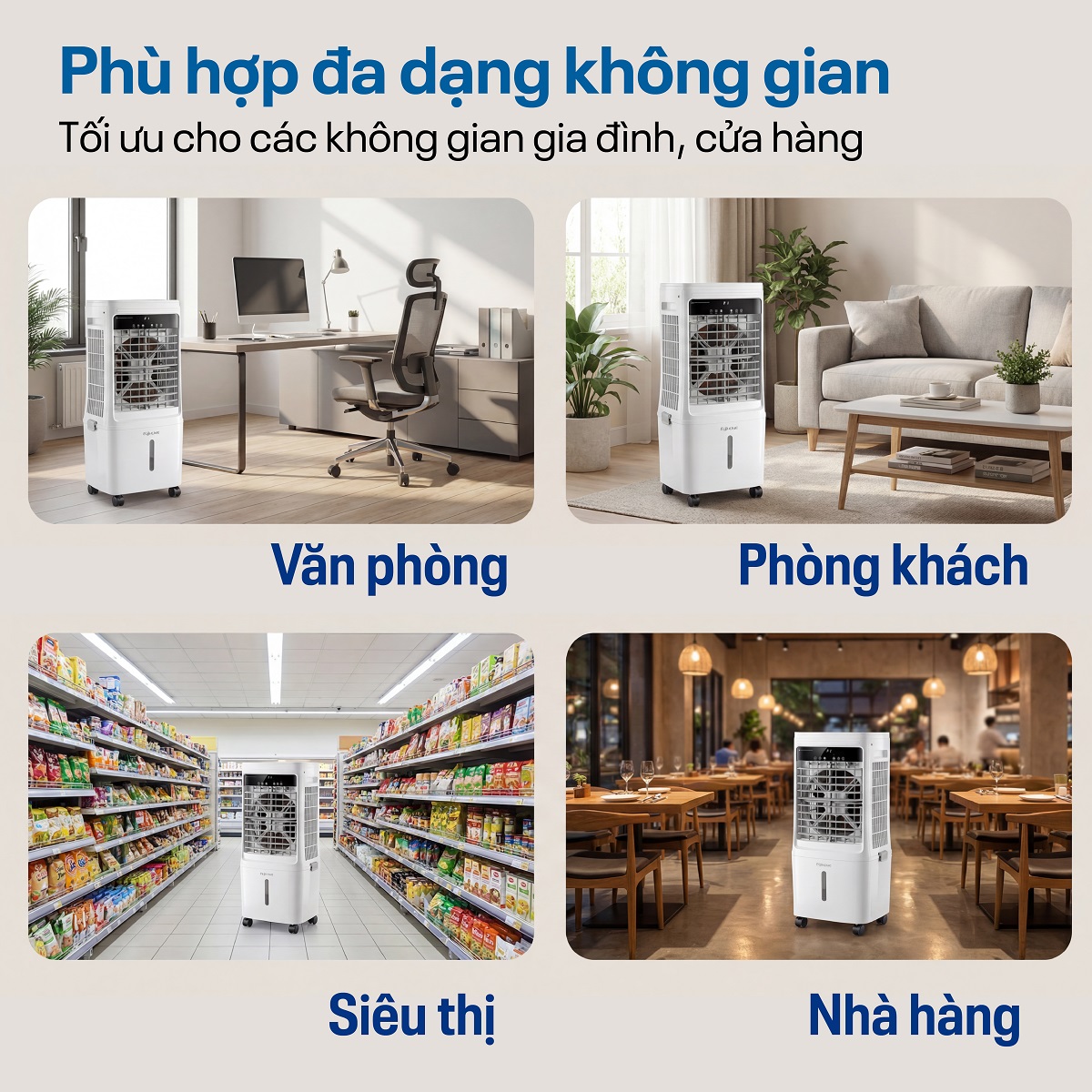 Máy làm mát không khí hơi nước Fujihome AC-25