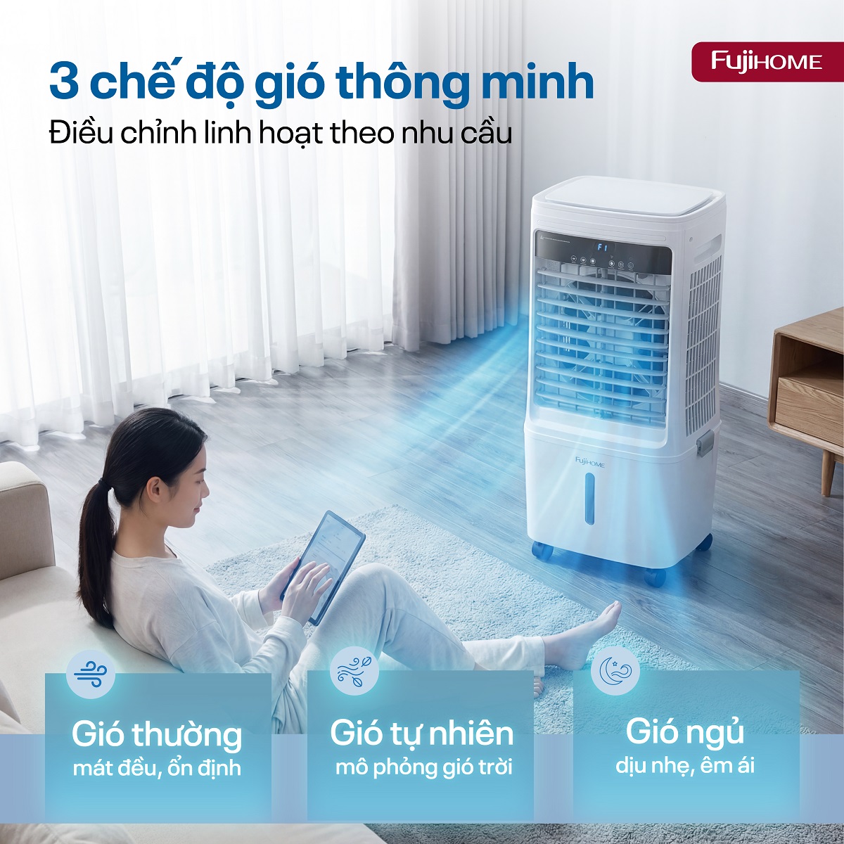 Máy làm mát không khí hơi nước Fujihome AC-25