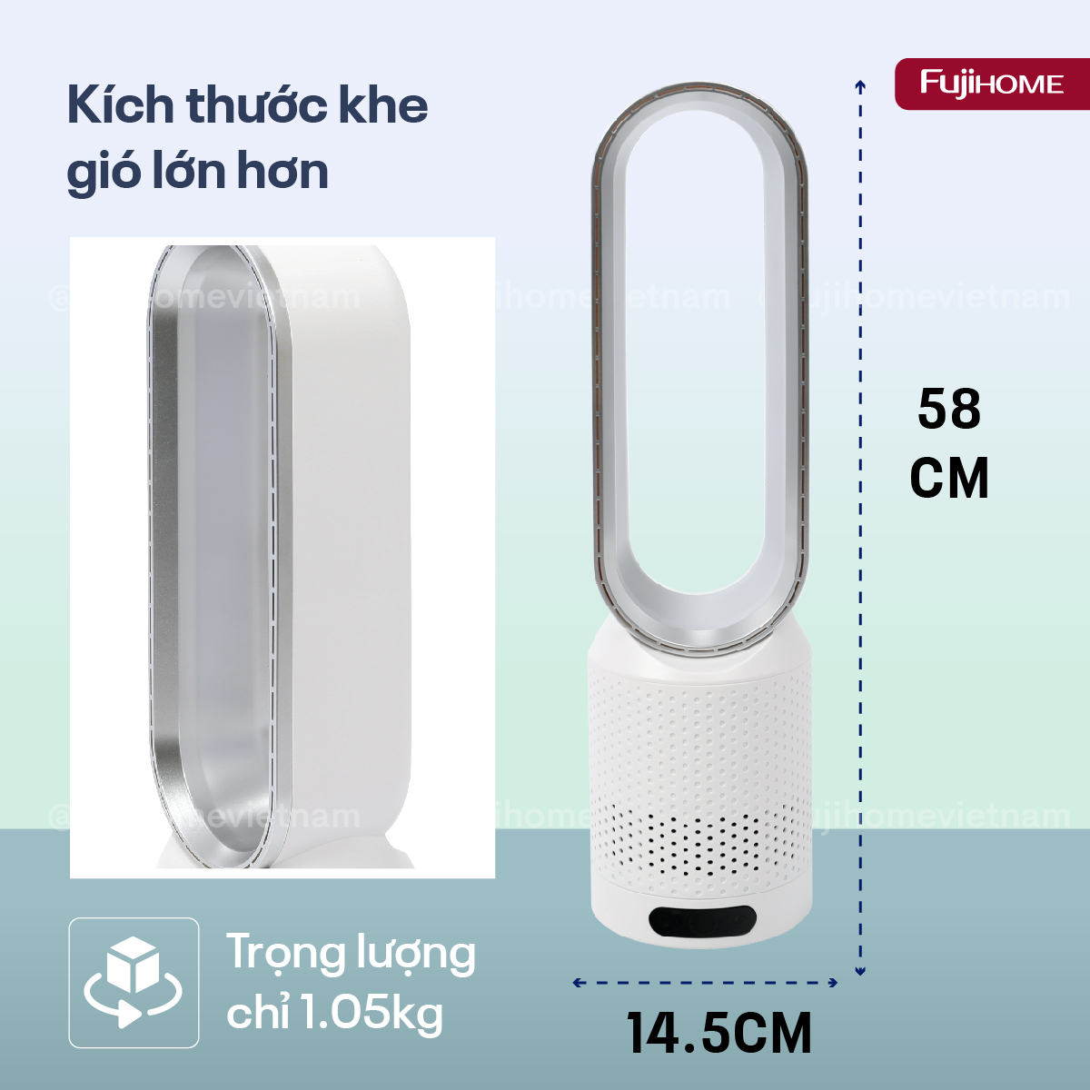 Quạt không cánh Fujihome BF16