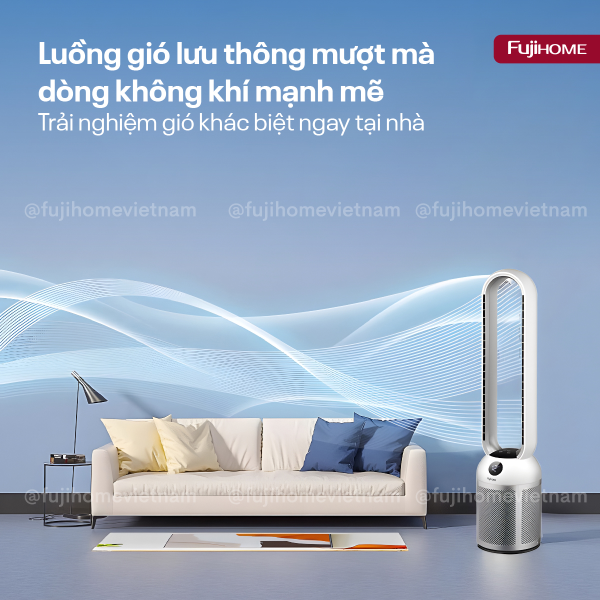 Quạt không cánh Fujihome BF307DC