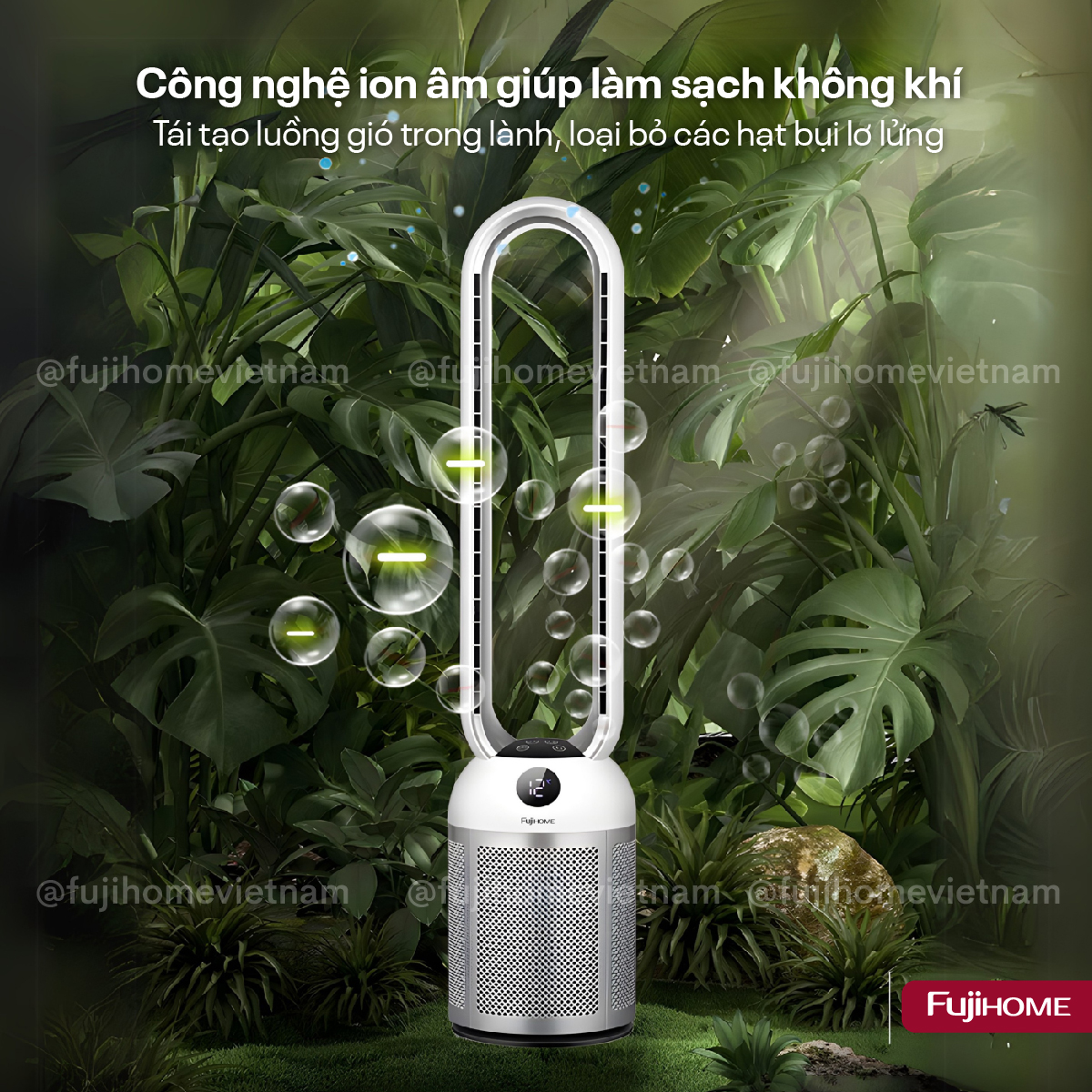 Quạt không cánh Fujihome BF307DC