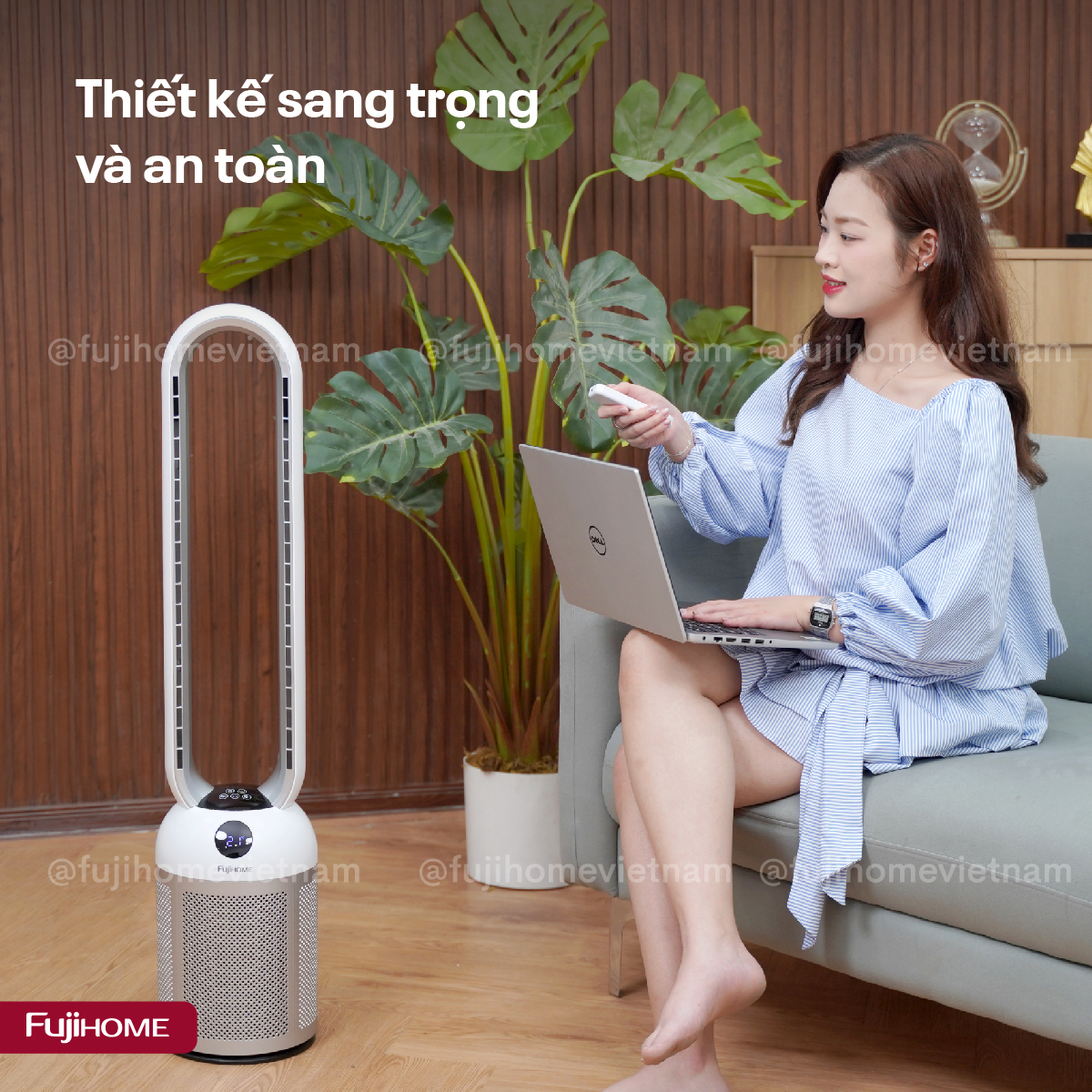 Quạt không cánh Fujihome BF307DC