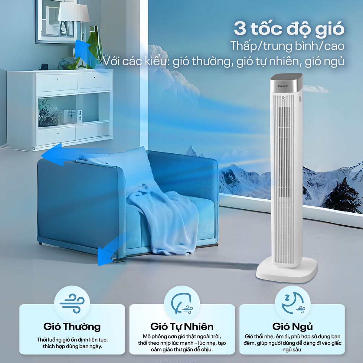 Tại sao Quạt tháp Hơi nước Fujihome AC-TF-51E