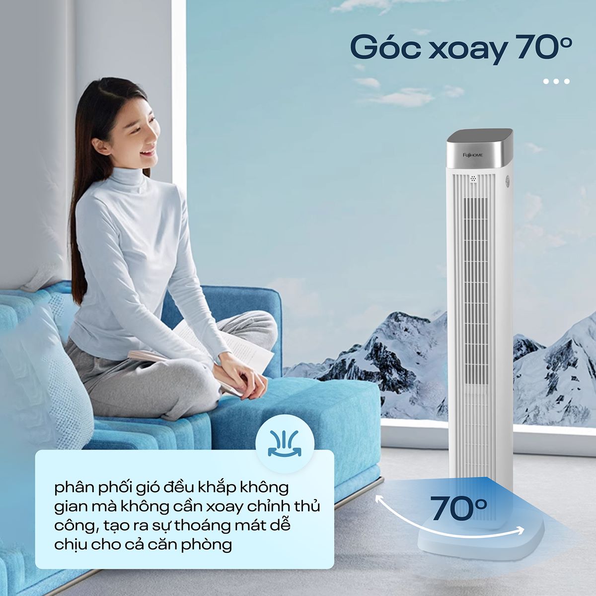 Tại sao Quạt tháp Hơi nước Fujihome AC-TF-51E